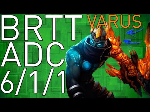 RED brTT - Varus vs Jhin - LoL BR Challenger 408LP