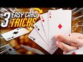 3 EASY CARD TRICKS Anyone Can LEARN In Just 5 MINUTES