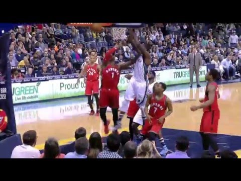 Raptors Highlights: Lowry Denies Green - April 1, 2016