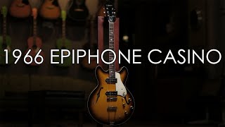 Video thumbnail for "Pick of the Day" - 1966 Epiphone Casino by Emerald City Guitars