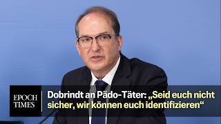 Dobrindt: Sexuelle Missbrauchshandlungen an Minderjährigen gestiegen