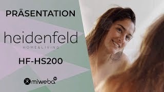 Emotion: HF-HS 200 Infrarot-Spiegelheizung ♨️ HEIDENFELD | 200 - 500 Watt I Elektroheizung 2023