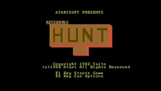 Jungle Hunt IBM PC XT Demonstration