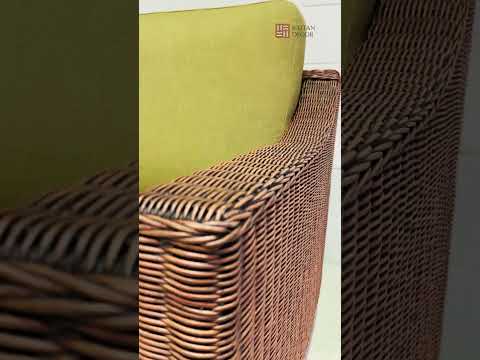 Rattan sofa set living settee M80921