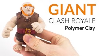 Giant (Clash Royale) – Polymer Clay Tutorial