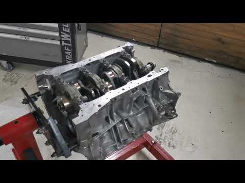 e350cdi om642 motor fűzése engine block rebuild.... (edited) #hulladektemető