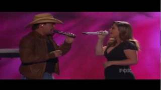 Kelly Clarkson &amp; Jason Aldean - Don&#39;t You Wanna Stay - American Idol Top 8 Results Show - 04/14/11