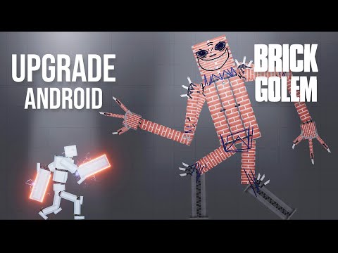 Upgrade Android vs ALL Brick Golem [People Playground 1.27]