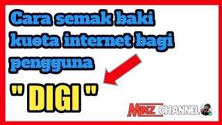 How To Check Quota For Digi Prepaid