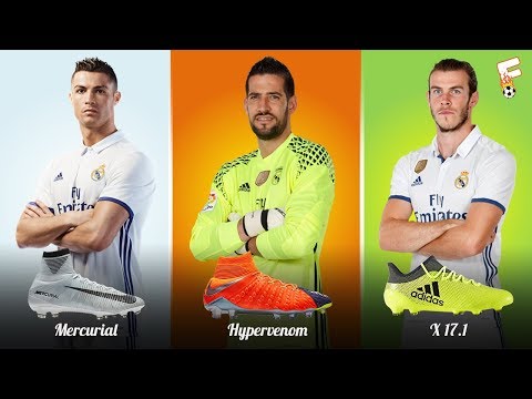 Real Madrid Football Boots 2017 - 2018 ⚽ Real Madrid Boots LineUp ⚽ Botas de fútbol Real Madrid Video