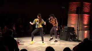 Sequoyah Tiger at Punta della Dogana Set Up