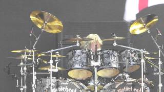 Motorhead - Doctor Rock (Mikkey Dee drum solo) - Pyramid Stage - Glastonbury Festival 2015