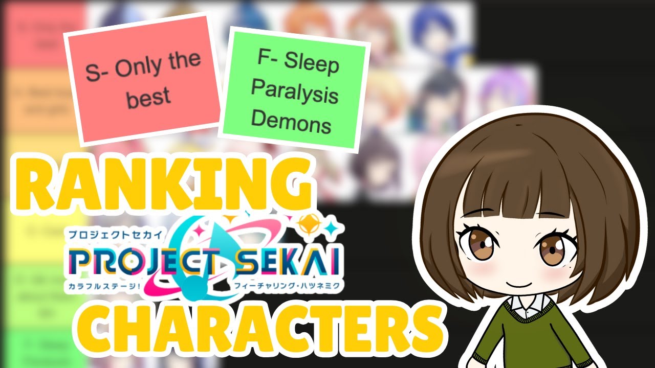 Ranking Project Sekai Characters | WHO'S THE BEST PROJECT SEKAI CHARACTER?
