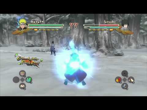 Naruto Storm 3  Full Burst Mods   Gold Roger Naruto vs EMS Sasuke