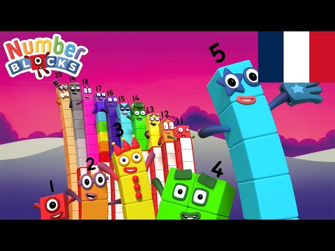 Aventures et Plus ! | Apprendre à Compter | Épisodes complets | @NumberblocksFrançais ​