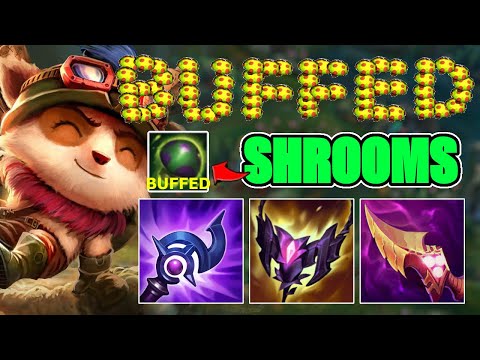 Buffed Teemo And It's 100% UNFAIR! (One-Shot Shrooms)