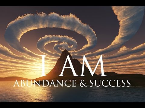 I AM Affirmations ➤ Spiritual Abundance & Success | Solfeggio 852 & 963 Hz ⚛ Stunning Nature Scenes Video