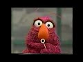 Sesame Street Telly Tries To Blow Bubbles