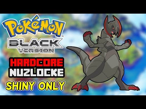 Pokemon Black Hardcore Nuzlocke - SHINY Only (NO Items, NO Overleveling)