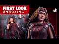 Video: Figura Articulada Hot Toys Marvel WandaVision The Scarlet Witch 28 cm