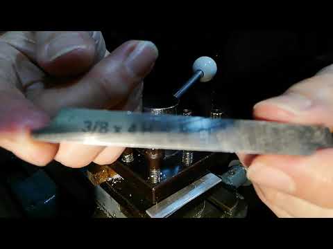How to set a cutting tool in the 4 way tool post, at the correct centre height.