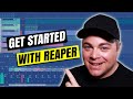 How To Use Reaper DAW Tutorial for Beginners on Windows 10