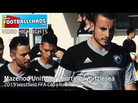 2015 FFA Cup - Mazenod United v Sporting Whittlesea