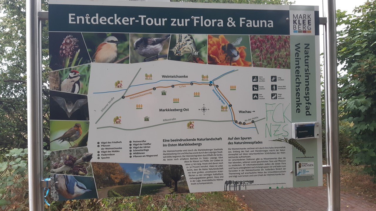 Weinteich-Lehrpfad Wachau-Markkleeberg