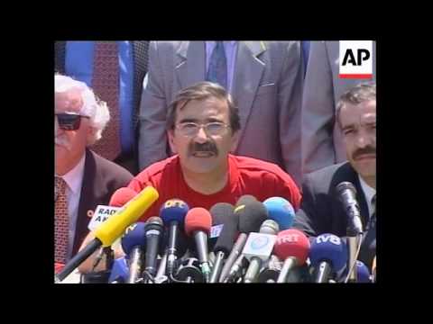 TURKEY: LAWYERS: OCALAN SENTENCED TO DEATH
