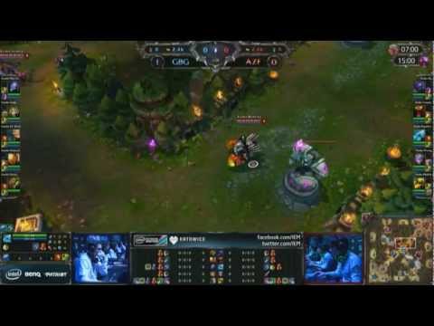 League of Legends - Azubu Frost vs. Gambit - Semi Final #2 - IEM Katowice 2013 - P4