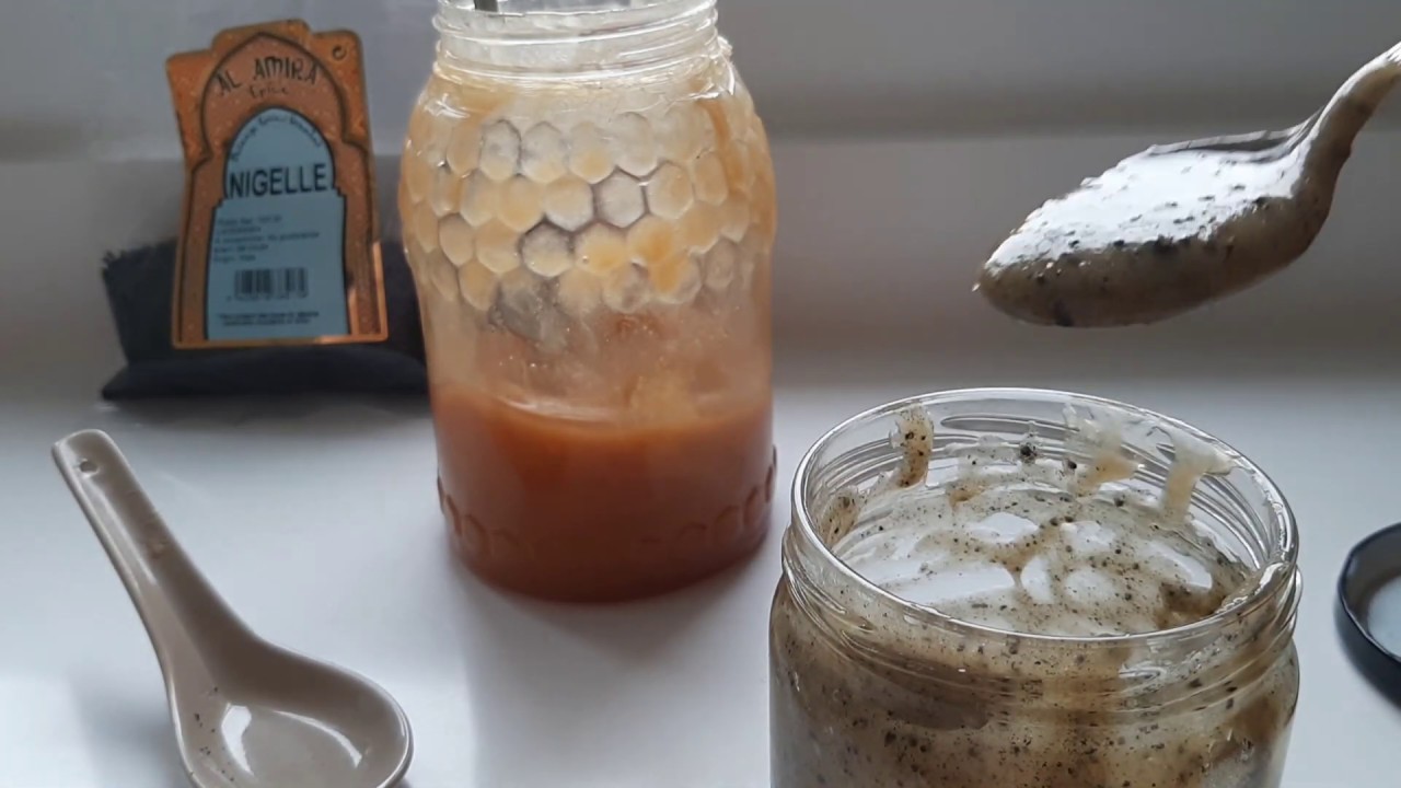 MIEL ET GRAINE DE NIGELLE EFFICACE CONTRE LES MAUX