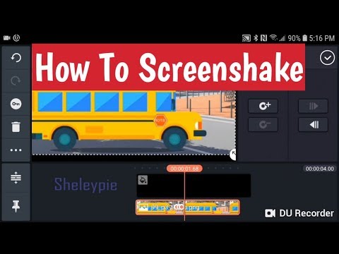 How To Make Screenshake in KineMaster Tutorial Video