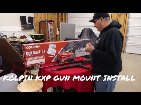Polaris Ranger Kolpin KXP In-Bed Gun Boot Mount!