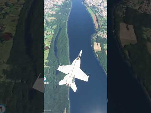 ✈️ Microsoft Flight Simulator - F18 Hornet - 🏙️🇧🇷 𝗥𝗲𝗴𝗶𝗮̃𝗼 𝗠𝗲𝘁𝗿𝗼𝗽𝗼𝗹𝗶𝘁𝗮𝗻𝗮 𝗱𝗲 𝗣𝗼𝗿𝘁𝗼 𝗔𝗹𝗲𝗴𝗿𝗲 🇧🇷🏙️ #shorts