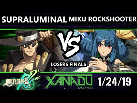 F@X 286 GGXRD2 - Miku RockShooter (Dizzy) Vs. Supraluminal (Johnny) - Guilty Gear XRD Rev 2 L Finals