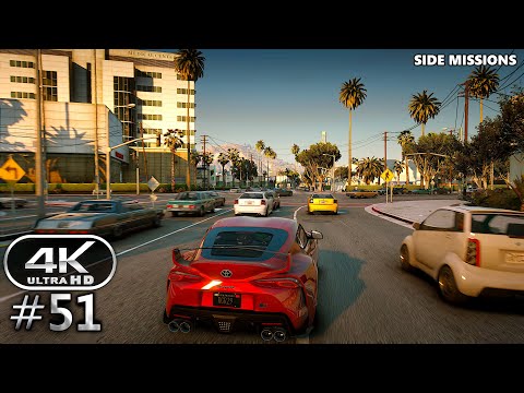 Grand Theft Auto 5 Gameplay Walkthrough Part 51 Side Mission - GTA 5 PC 4K 60FPS (No Commentary)