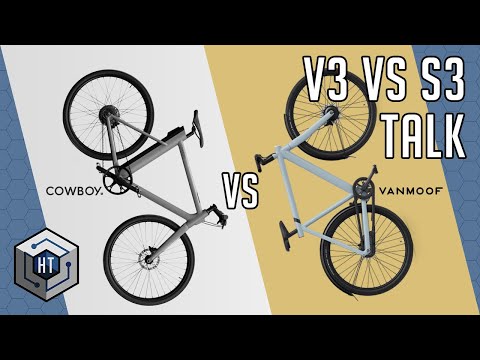 COWBOY V3 vs VANMOOF S3 – Vergleich der Design E-Bikes (2020)