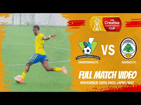 EMMYDINHO FC VS DANNAZ FC (THE CREATIVE CHAMPIONSHIP CUP)