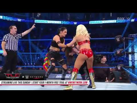 Alexa Bliss  Nikki Cross vs Fire  Desire SmackDown Dec 13 2019