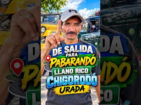 De salida desde Mutatá