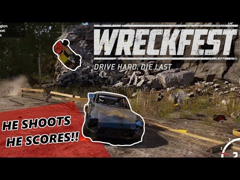 He shoots he scores! Wreckfest Ep81 online multiplayer PC - Xbox - PS4