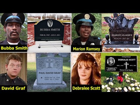 😢   Police Academy Actors Graveyards || Where Are They Buried ?