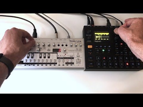 Christopher Kah - Session X with the Elektron DIGITAKT & Roland TB-03