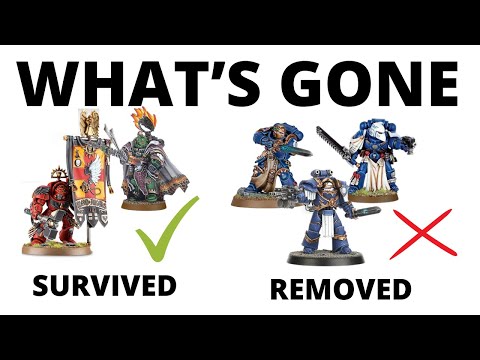 Which Datasheets Got REMOVED from New Codex Space Marines? Leaked List of What's Gone...