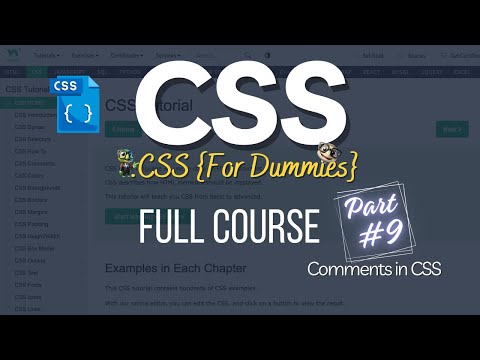 How To Comment In Css Coding Programming Css Csstutorial