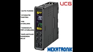 OMRON E5DC (SICAKLIK KONTROLÖRÜ) TERMOSTAT AUTO TUNING OTOMATİK TANITMA, PID KONTROL VE GENEL BAKIŞ