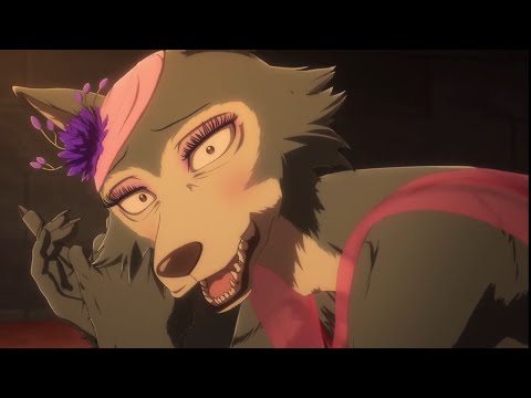 Legoshi cross dressed to see Louis | Beastars Season 2 | English Dub
