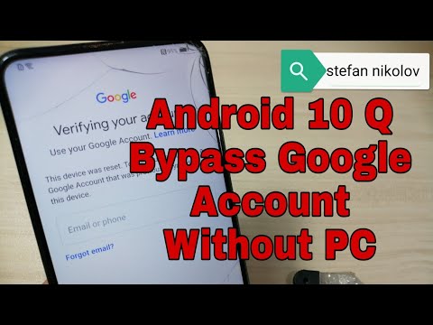 BOOM!!! Huawei P Smart Z STK-LX1 Android 10 Q, Remove Google Account Without PC!