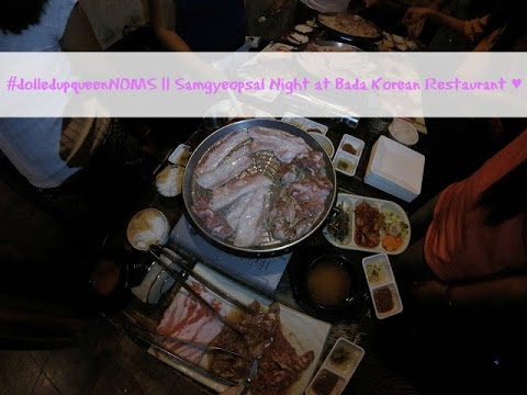 VLOG nº 1 || Noite de Samgyeopsal no restaurante coreano Bada ♥