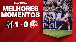 CEARÁ 1 X 0 NÁUTICO   MELHORES MOMENTOS